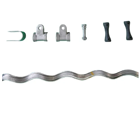ADSS Short Span Tangent Suspension Clamp with Aluminum Housing Clamp Suspension Set for 100 Span ADSS/OPGW Power Accessories