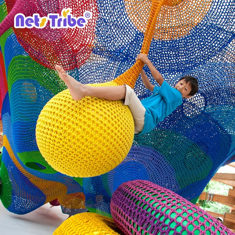 NetTribe Rope net Entertainment playground children amusement equipment for funny