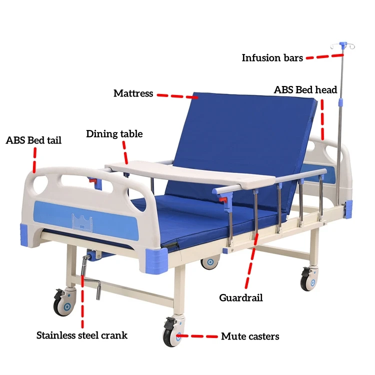 hospital patient bed one crank medical bed hospital beds