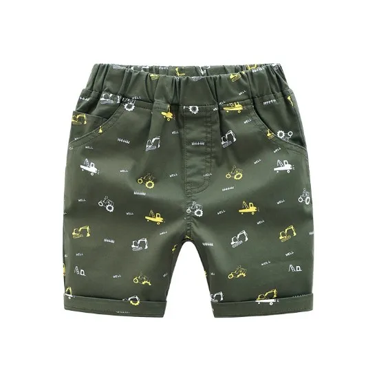 
Lovely Tree Design Child Boy Casual Beach Shorts Summer Trousers for Kid Clothes 