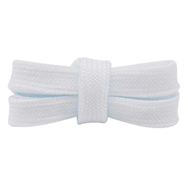 Custom 18mm Double Layer Thick plain flat shoelaces 25mm flat shoelace af1 20mm shoes white thick shoelace for Sneakers with bag