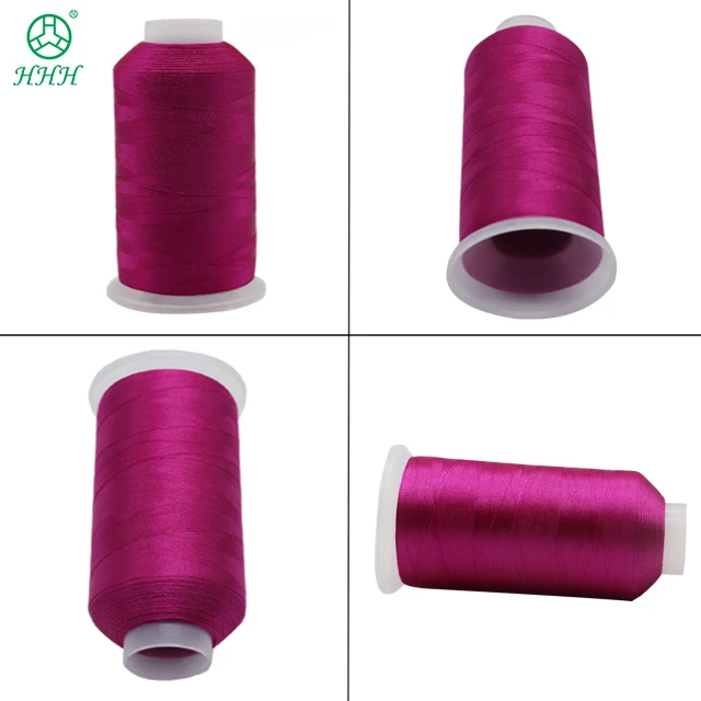 Ready To Ship 108D/2 Embroidery Sewing Yarn Factory Sale Shiny Embroidery Thread