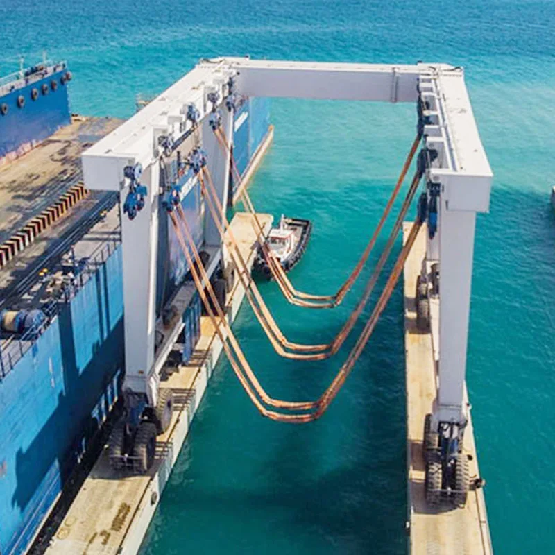 Customized 100 ton 150 ton 300 ton travel lift gantry crane for sale