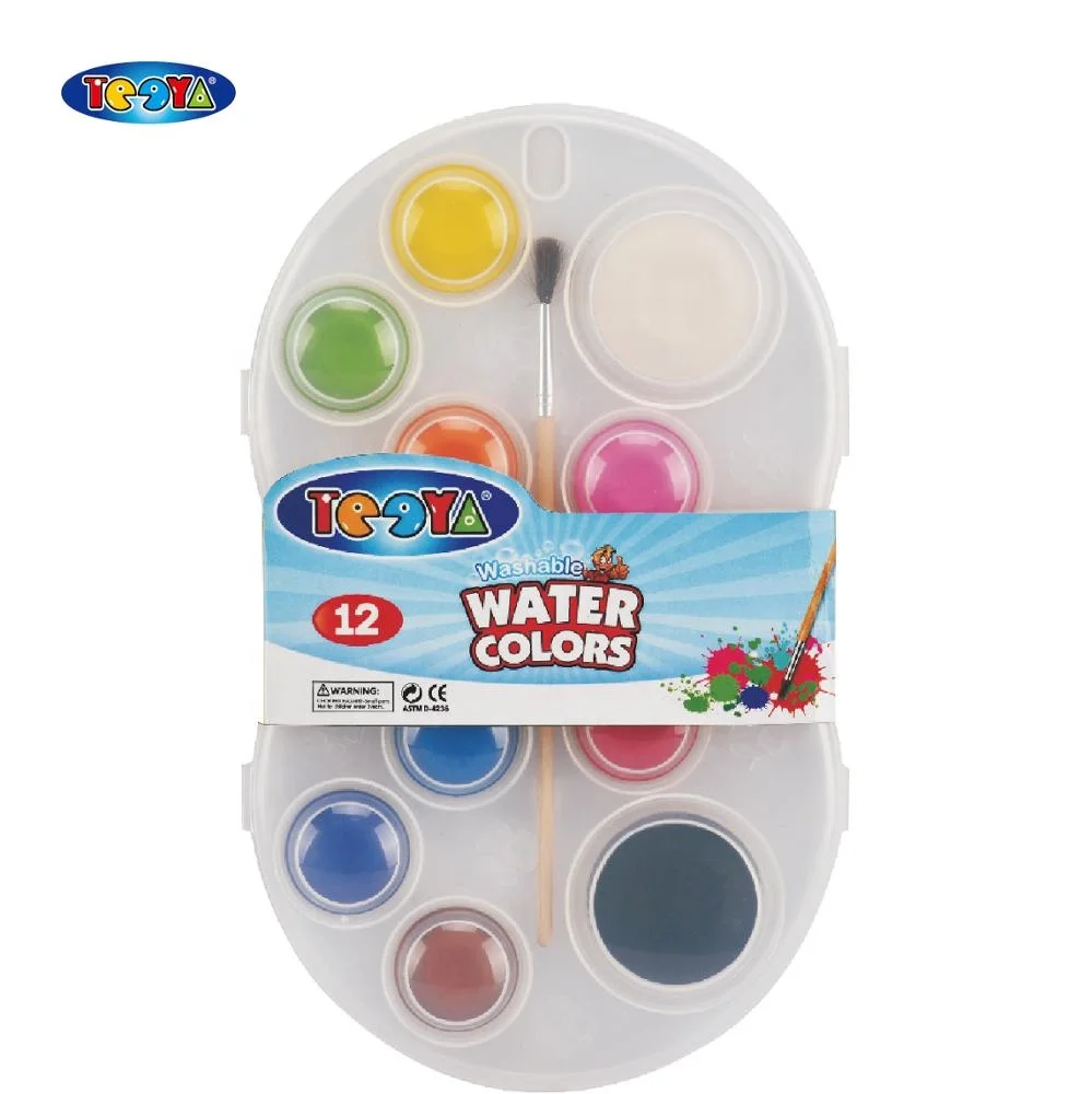 28 COLOR WATERCOLOR SIZED IN 28MM PACKED IN COLOR BOX WITH PAPER COLLAR