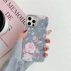Gray Purple Geometric Marble Case for iPhone 11 Pro 5.8 2019 13 Pro Max,Granite Phone Cover 12 Pro Max