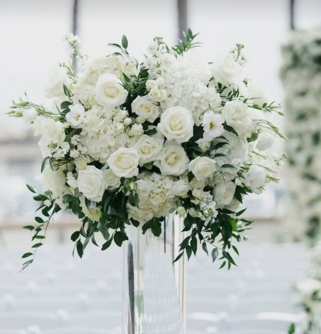 Geometric Frame Layout Wedding Stage Road Lead Window Exhibition Hall Table Decoration Wedding Centerpieces Table Decorations