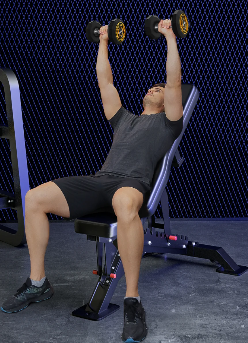 2022 high quality professional dumbbell stool fitness equipment commercial bench