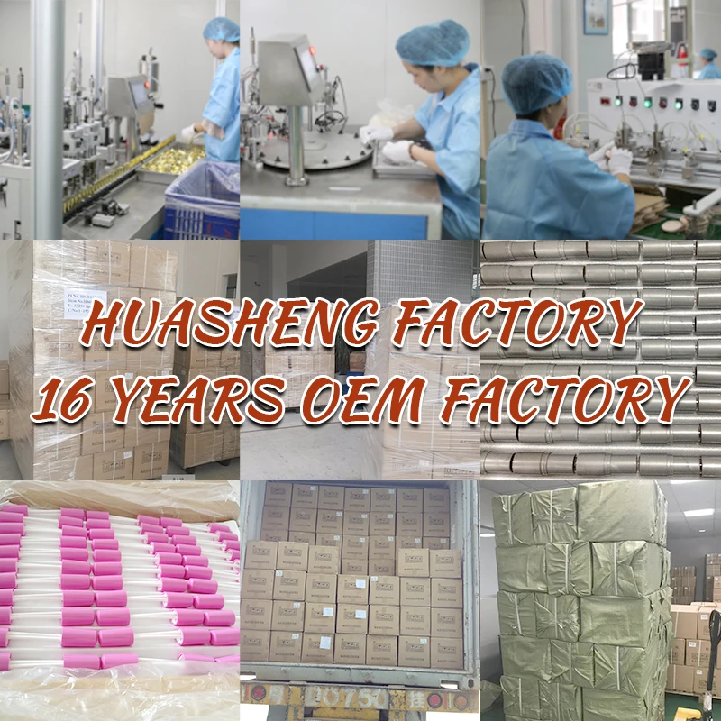 Pink custom logo Empty Cosmetic Lipbalm Tube Case Packaging girl round Empty Lip Balm Tube lipstick Container