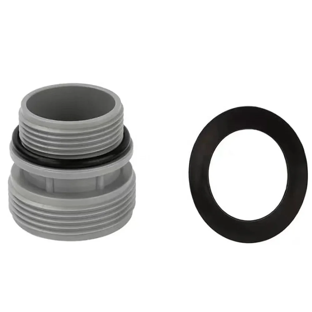 Hose Conversion Adapter Kit Compatible with 40mm to 1.5 inch Hose Connector Pool Pump Sand Filter