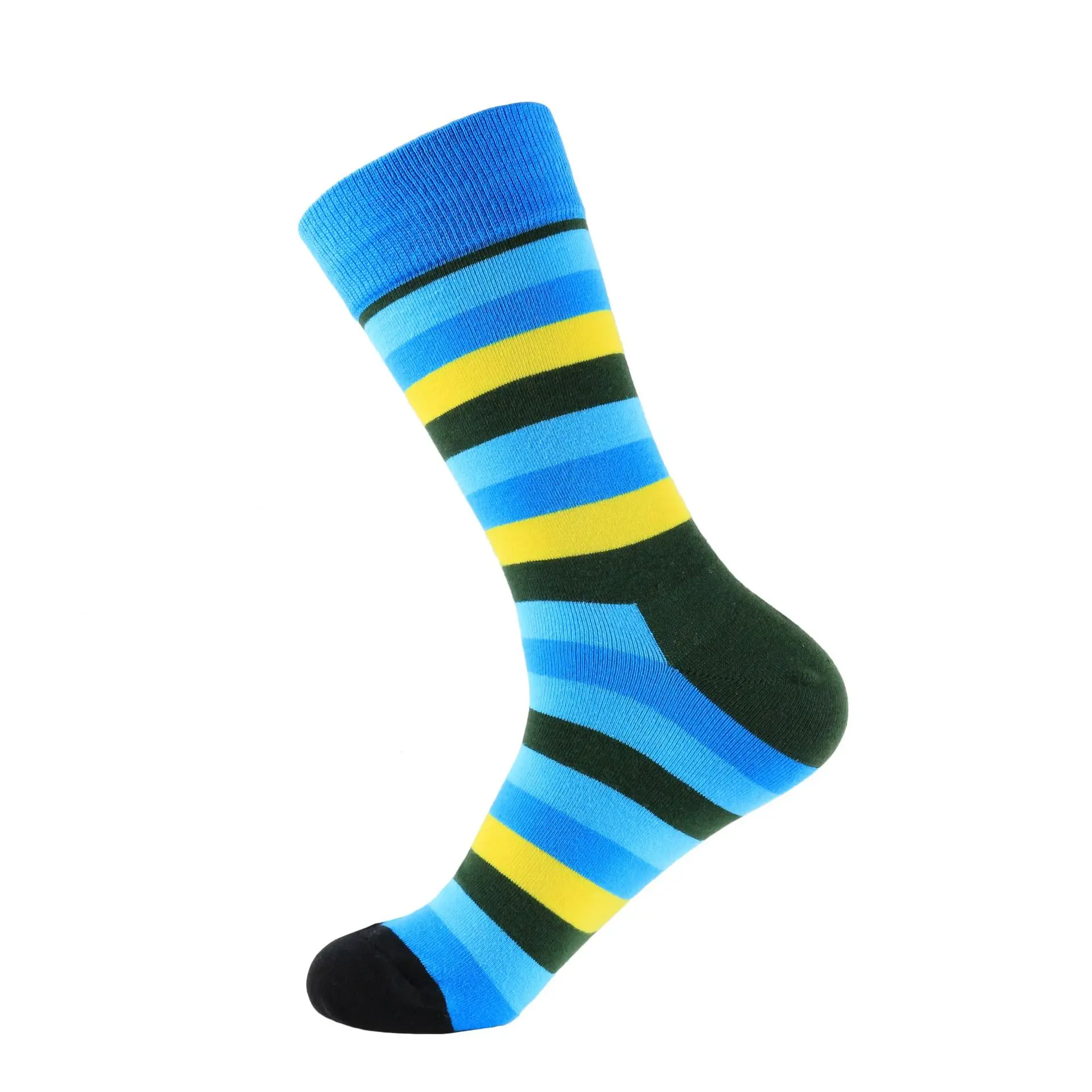 KT-K  Funny Pattern Fun Colorful Men Crew Socks  Party Dress Socks