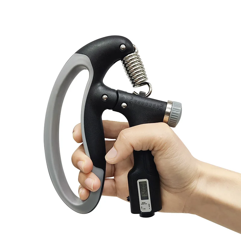 Professional practice arm muscle adjustable 10-100kg wrist force finger electronic counting grip force device