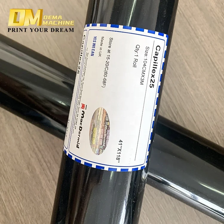 DM Factory custom size 104cm*3m heat water Transfer Printing Film For bottle bucket