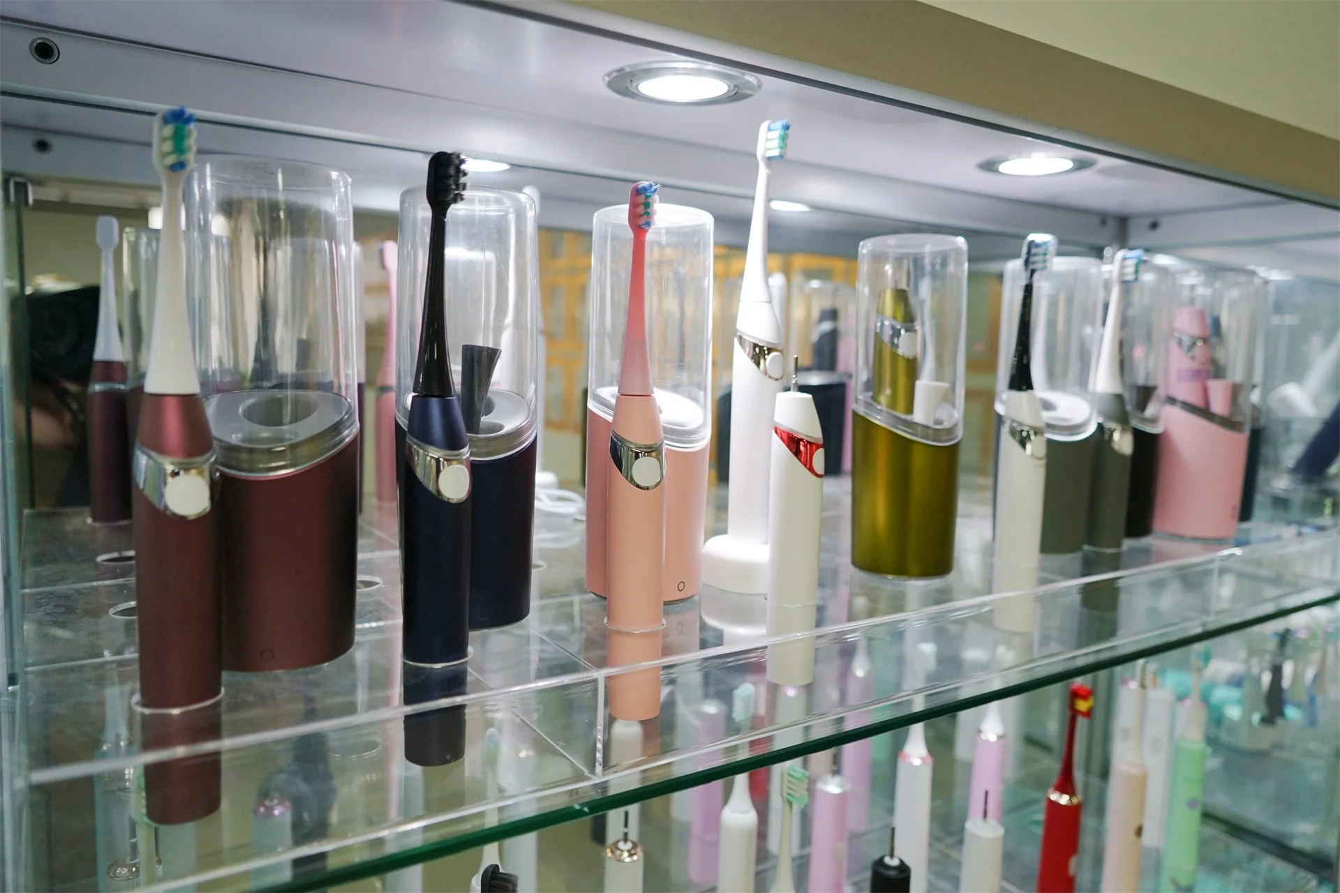 Adult Round Electric Tooth Brush Ultrasonic Automatic Electronic Silicon Smart Sonic Electric Toothbrush