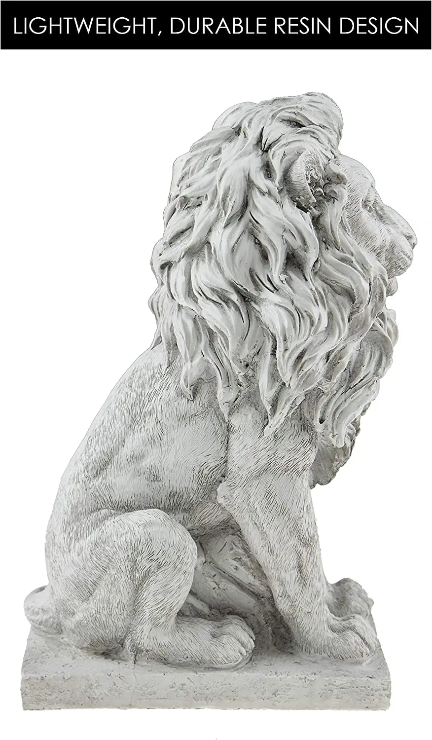 Resin lion animal garden statue