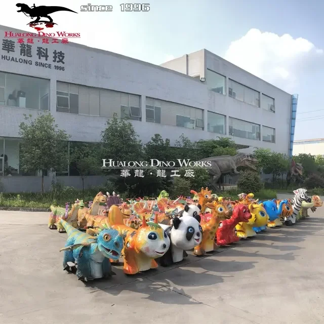 High quality rechargeable ride on mechanical animal electric scooter