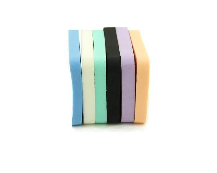 Hot Selling Multi-Color Square Makeup Puff Wholesale Non-Latex Sponge Wet And Dry Powder Puff