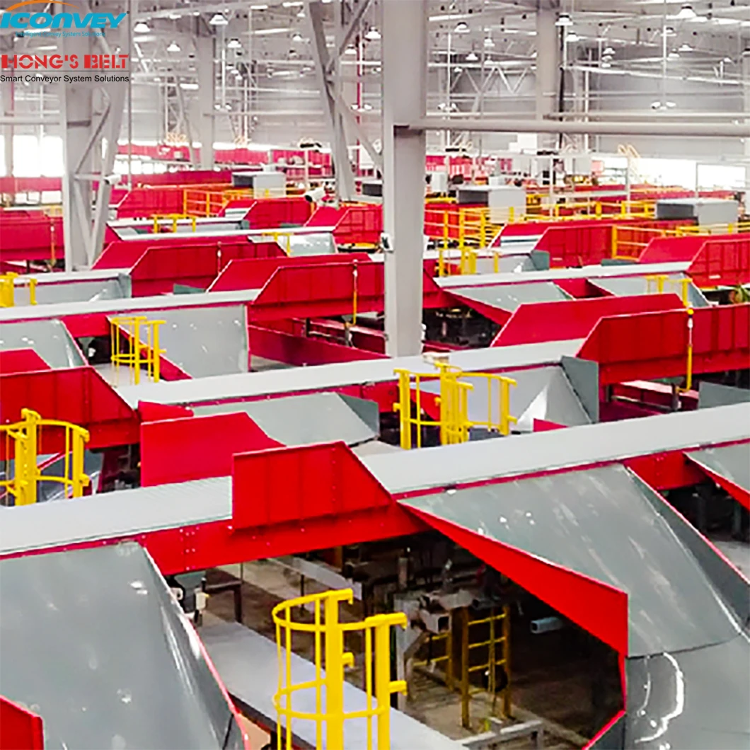 Hongsbelt Conveyor Plastic Belt With Roller Top For Heavy Duty Sorting Conveyor