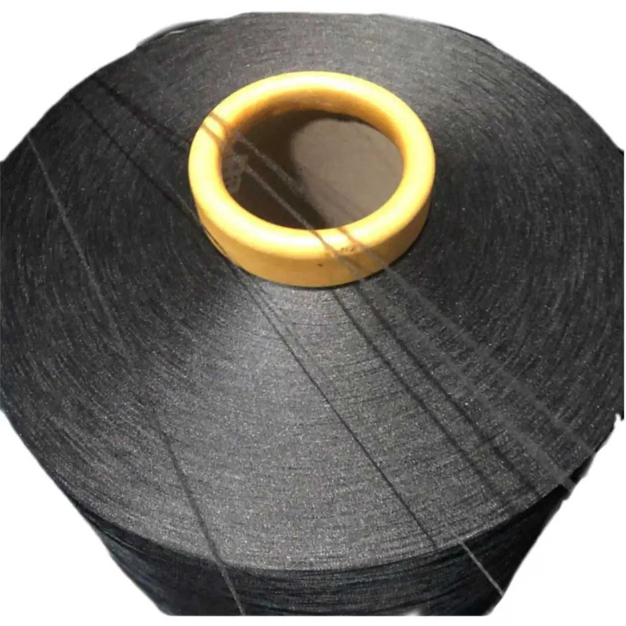 Новое поступление переработанная 98% высокопрочная промышленная пряжа Nylon6.6 FDY окрашенная черная 100D/36F