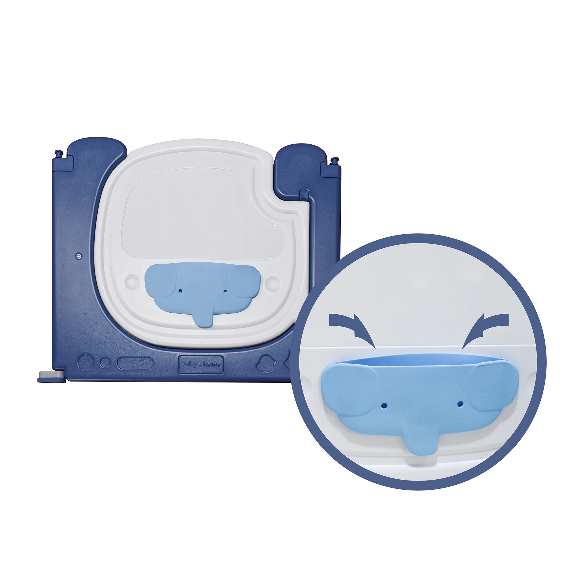 
Indoor folding fence foldable fence plastic safety fence 