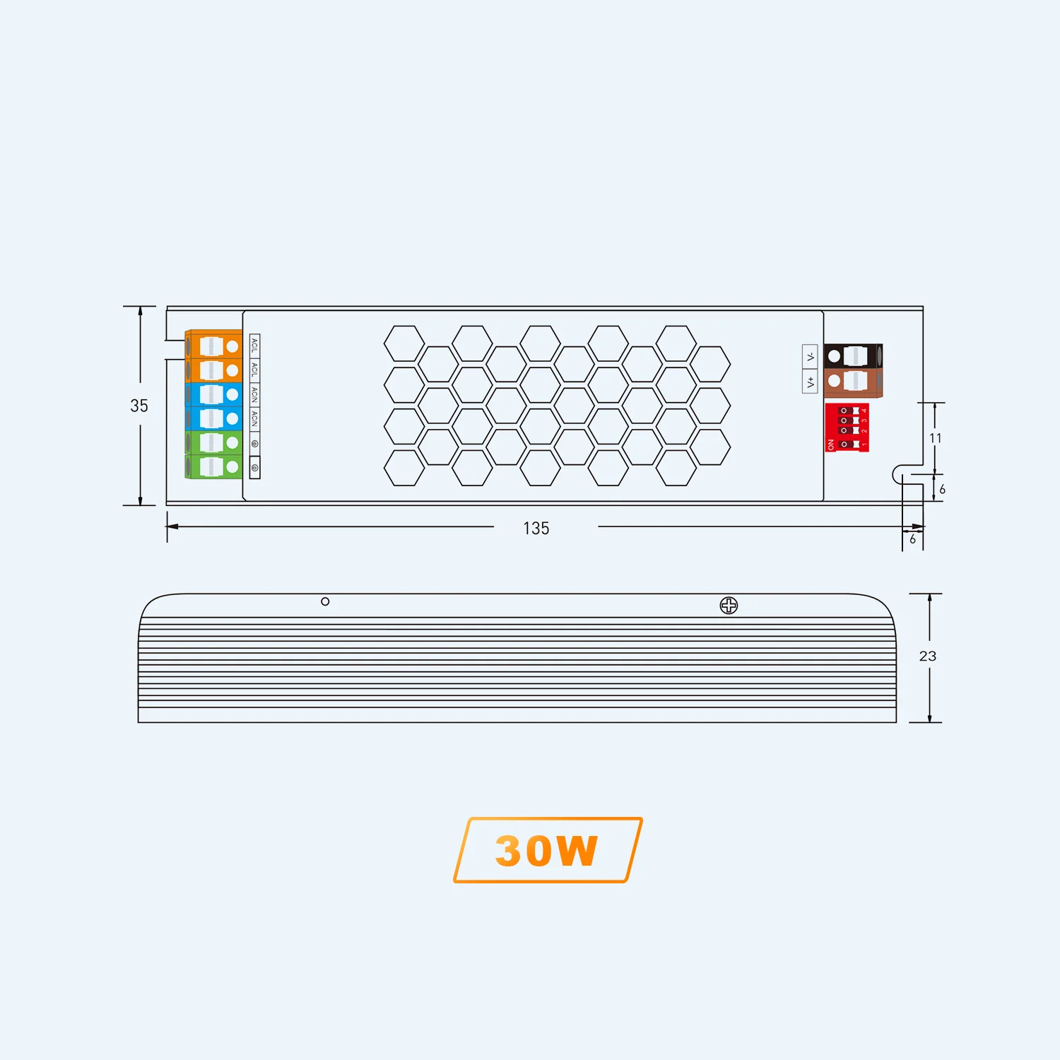 Constant voltage led driver 12v 24v ac to dc 30w 60w 100w 150w 200w 300w 400w SMPS power suppliers led transformer for strip