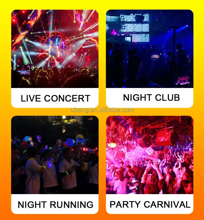 Wholesale TPU sound activated led bracelet movement magnetic can add logo led wristbands