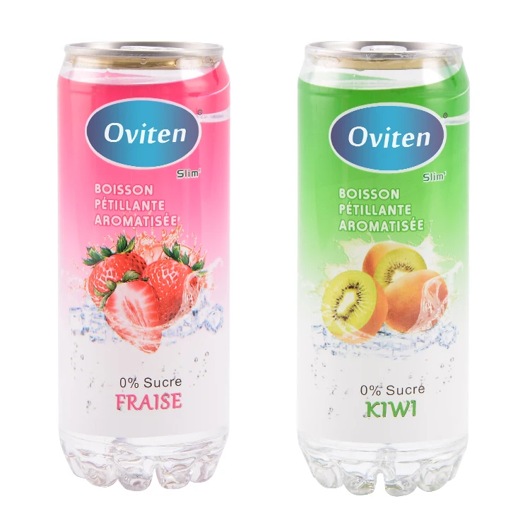350ml bottle OEM  Watermelon flavour carbonated drink