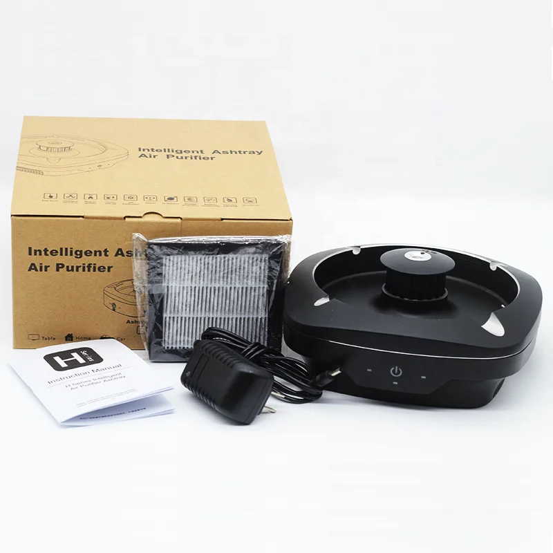 Wholesale Luxury Unique Multifunctional Round Cigar Smoke Free Ash Tray