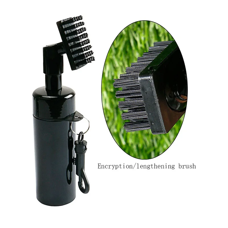 Golf Water Brush Wide Cleaning Coverage Anti-Leak Reservoir Tube Squeeze Bottle for Easy Cleaning Golf Club Brush Cleaner