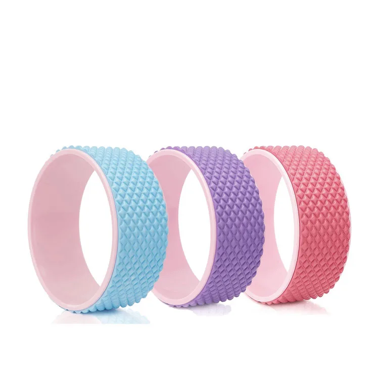 
factory customize hot sell Yoga Wheel Set for back pain stretch and fitness 