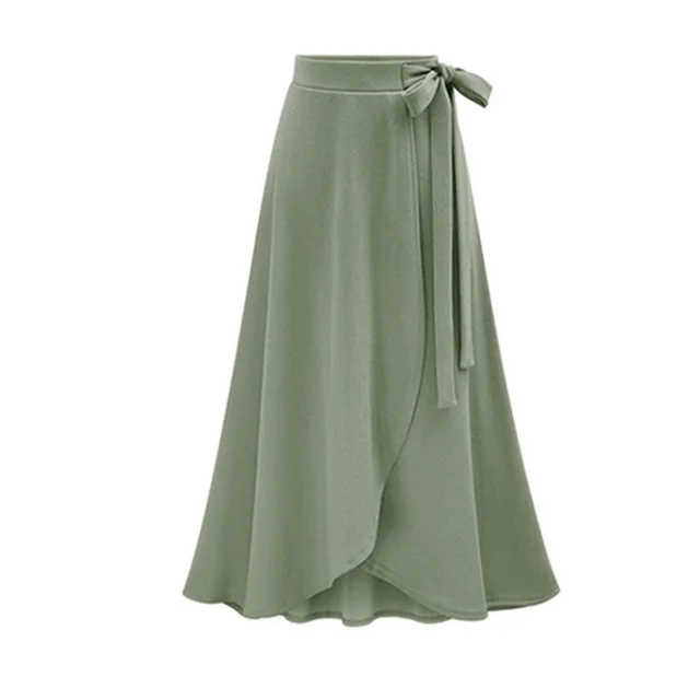 Summer Ladies Plus Size Dress Elegant Skirt Maxi  For Skirts Casual Plus Size Womens Skirts