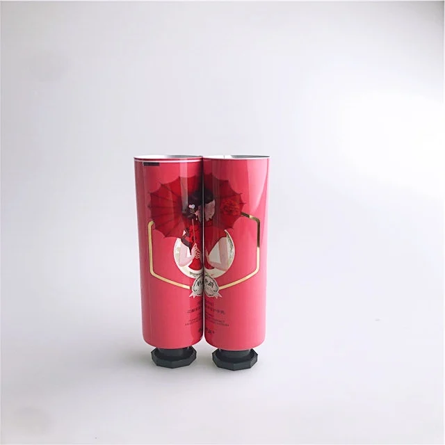 hand cream packaging plastic cosmetic soft aluminum tube with lids