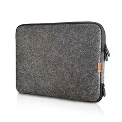 Фетровая сумка для ноутбука и кожаный чехол, сумка для компьютера под заказ, Роскошные Защитные Сумки для хранения ноутбука