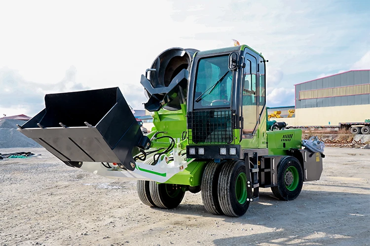CE ISO HUAYA new design mini 3.5 cbm 4 cbm 6.5 cbm Self Loading Concrete Mixer most popular for sale