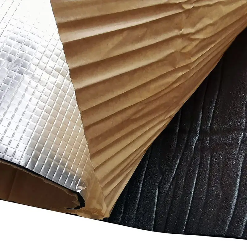 Factory custom car sound heat insulation car roof reflective foil high heat resistant materials thermal insulation