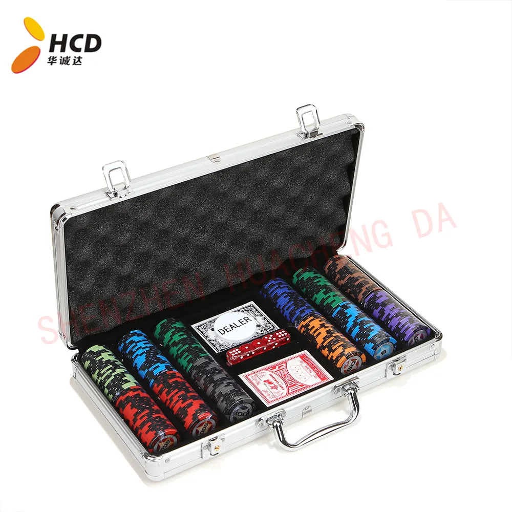 Premium Quality 40mm Poker Chips Custom Logo Clay Material for Home or Professional Use