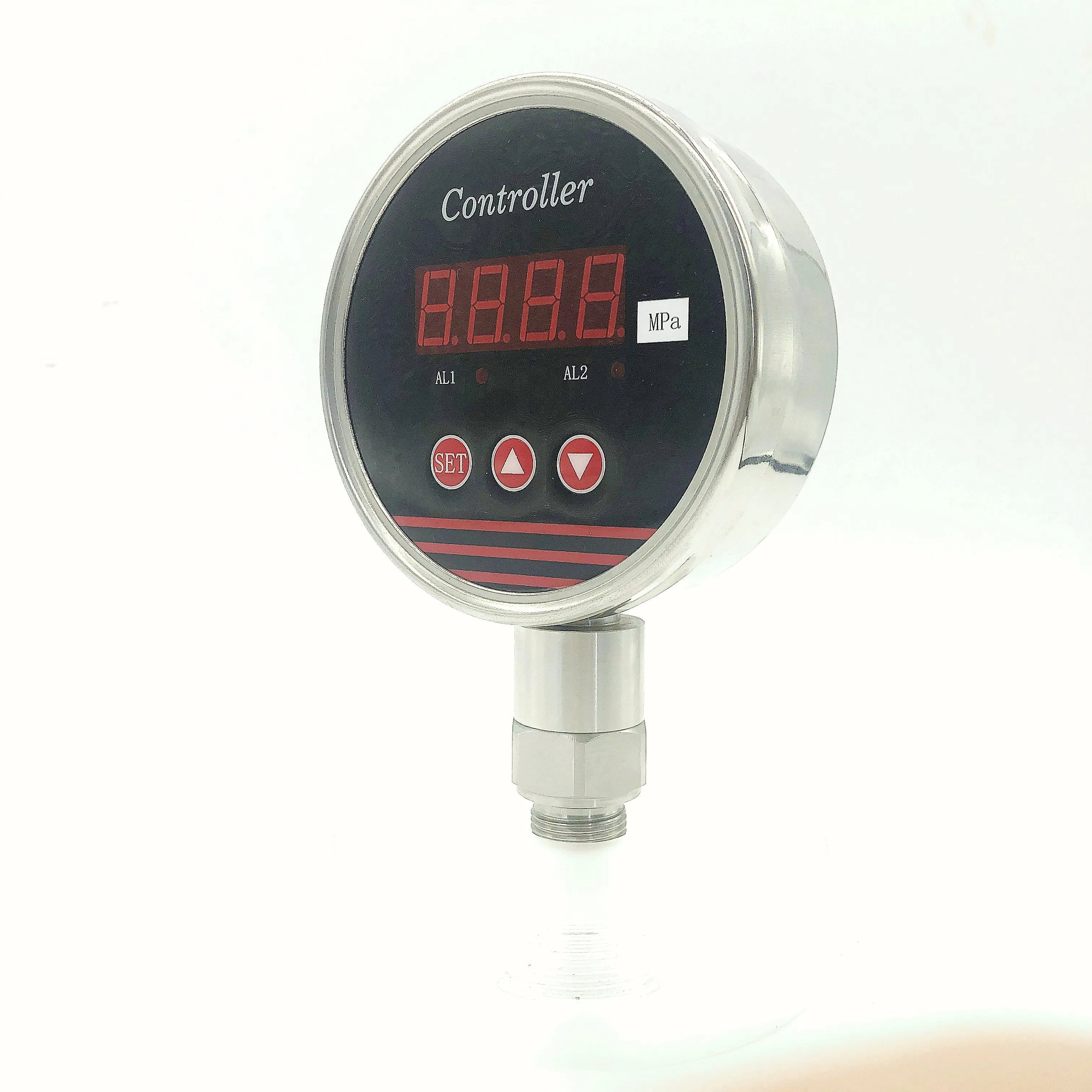 4 Digit LED Display Air Compressor Water Pump Adjustable Digital Pressure Switch Controller Relay SPDT