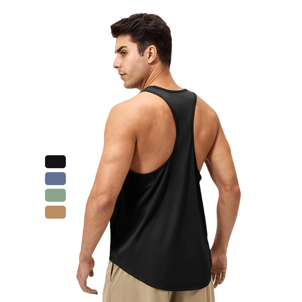 Дышащие быстросохнущие майки для занятий спортом и фитнесом мужские майки с рукавами