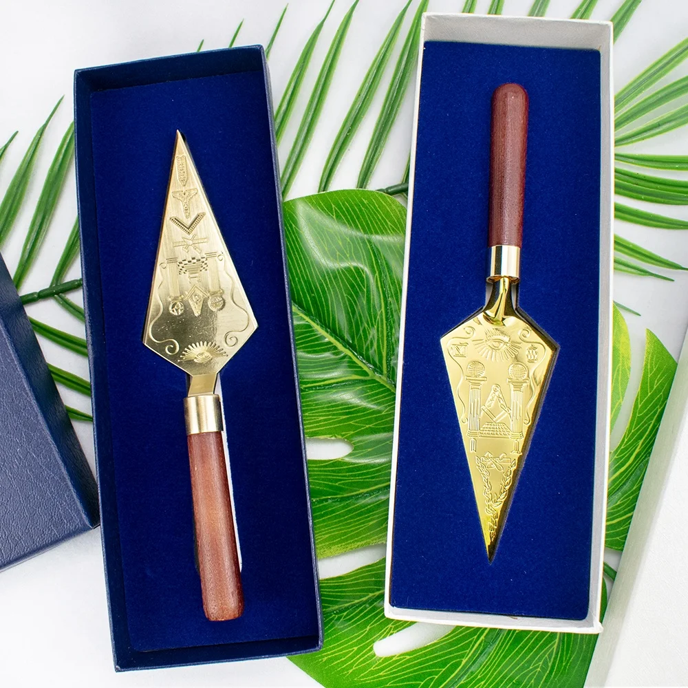 
Master Mason Freemason Masonic Crafts Masonry Trowel 