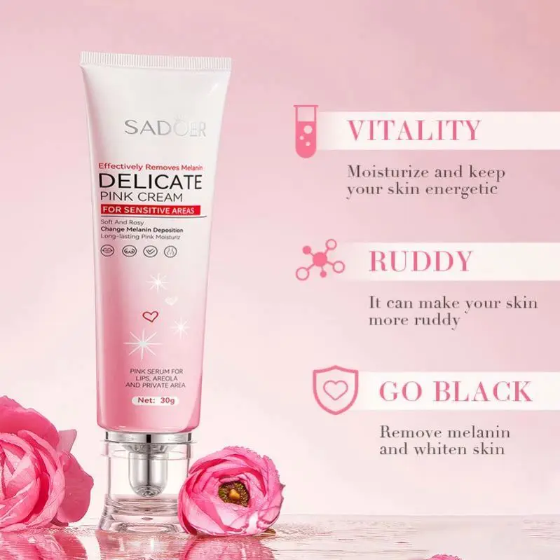 Sadoer Wholesale Bioaqua Massage Lip Areola Pink Gel Body Care Products Women Breast Cream