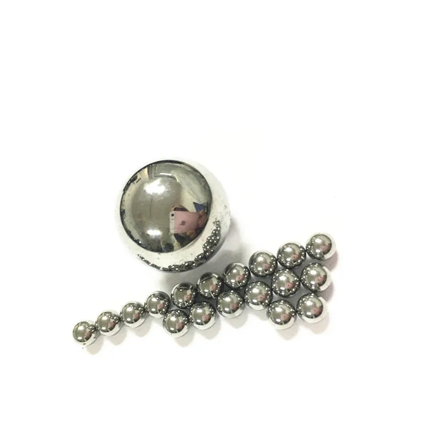 
China steel ball manufacturer 5.0mm chrome bearing steel ball AISI52100 5mm 