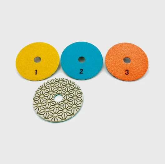Speedone 3-Step Polish Pad Custom OEM Support from Coarse to Fine with Final Buffing