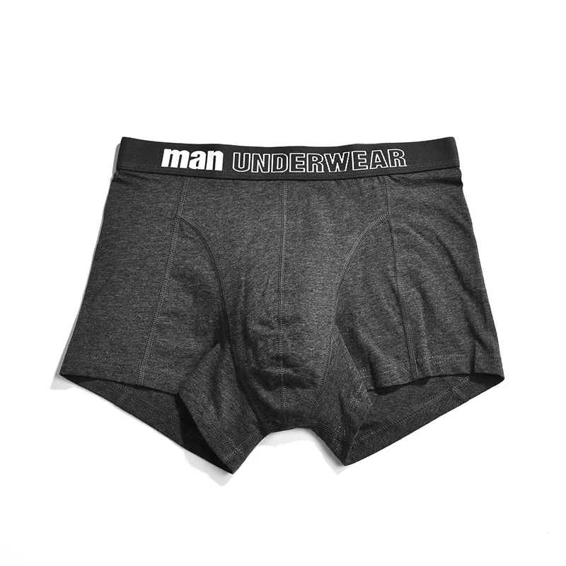 Factory Hot Sale Cotton Comfortable Mid Waist Plus Size Boxer Briefs Loose Breathable Boxer Panties Underwear Wholesale