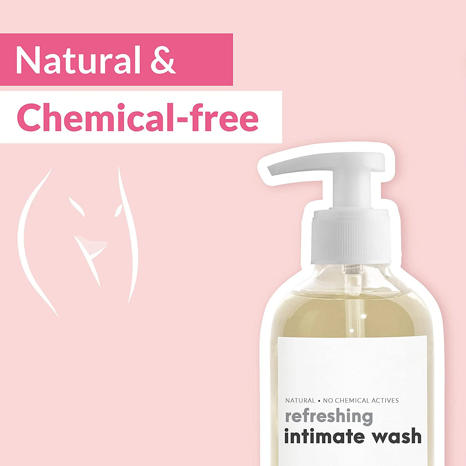 Натуральное освежающее средство для умывания женской влагалища от фирмы yoni gel wash