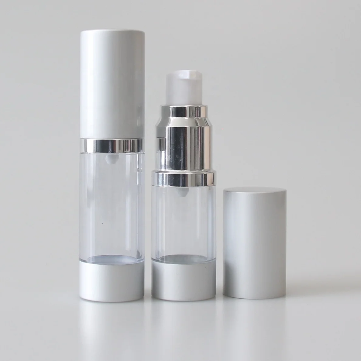 Wholesale Price 120ml Cosmetic Plastic Vacuum Airless Pump Bottle for Serum with Airless Lotion Pump