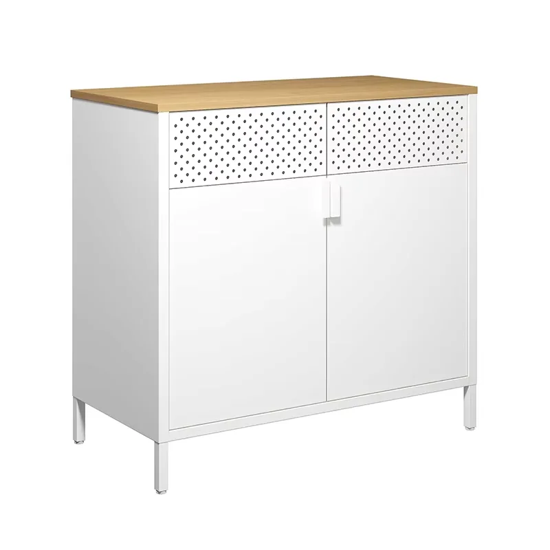 Versatile TV Stand with Open and Closed Storage for Living Room Organization TV Cabinet with Concealed Storage