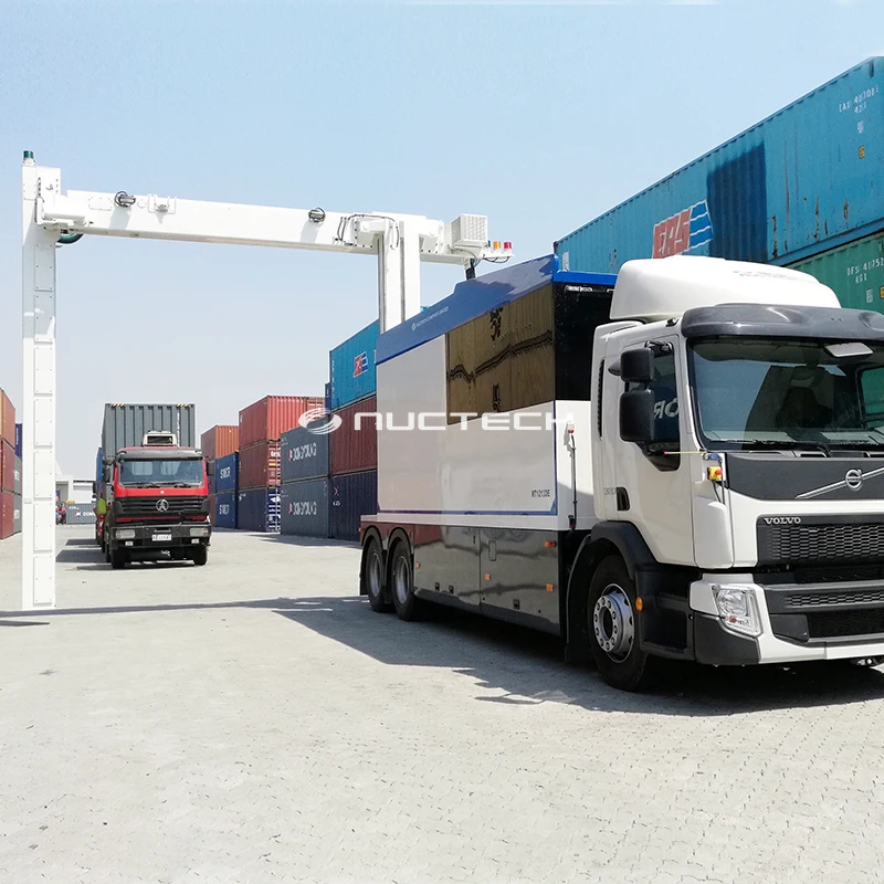 MT Series Mobile Cargo Screening Vehicle screening Scanner Inspection System