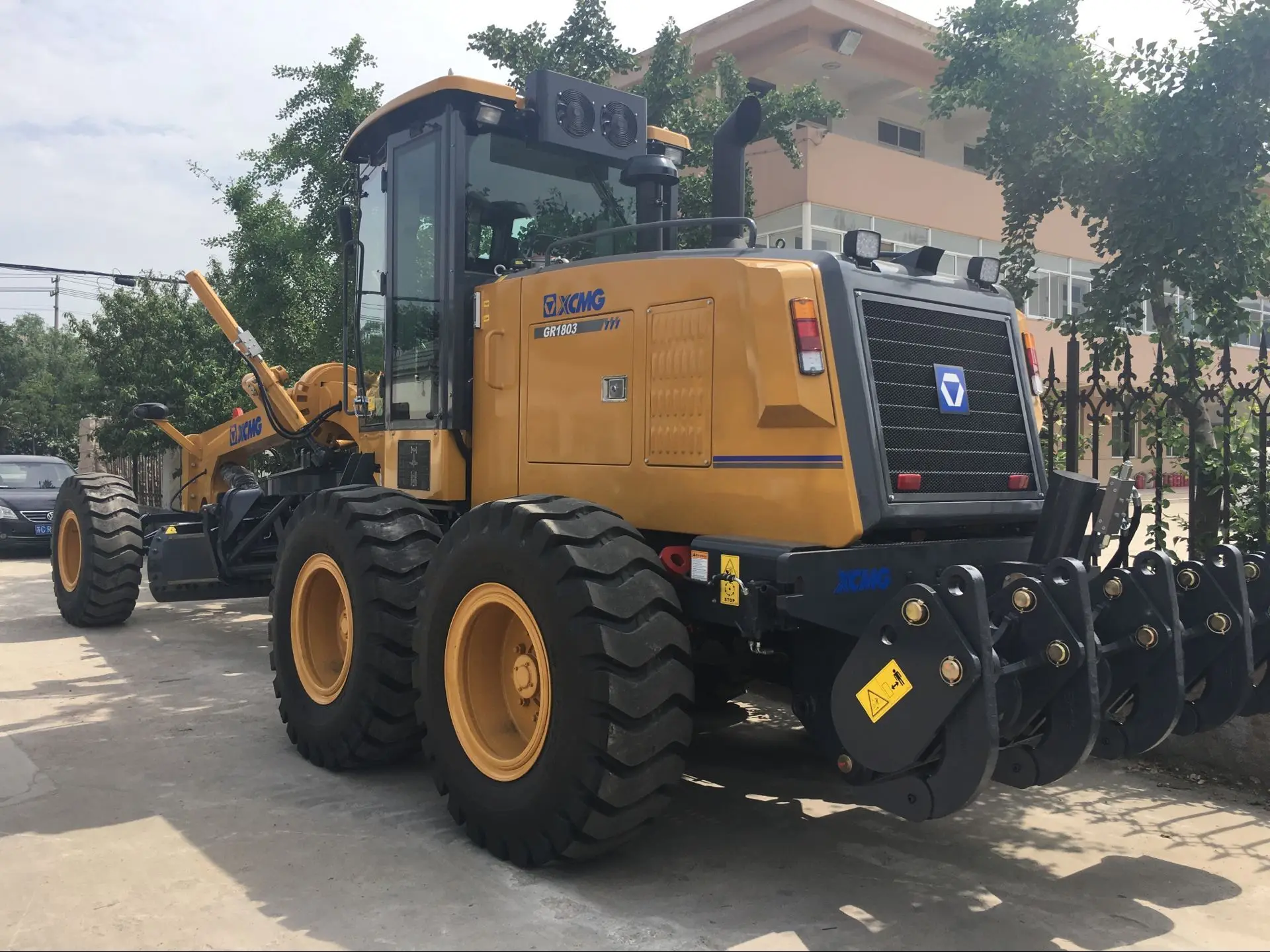 Китайский Новый известный бренд 180HP GR1803 автогрейдер с гидравлической тормозной системой в продаже