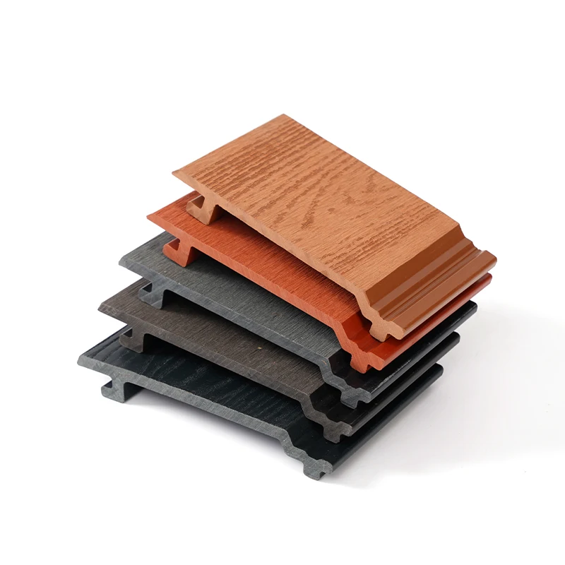 High Quality Waterproof 3D WPC Wall Panel Great Wall For Exterior Decoration