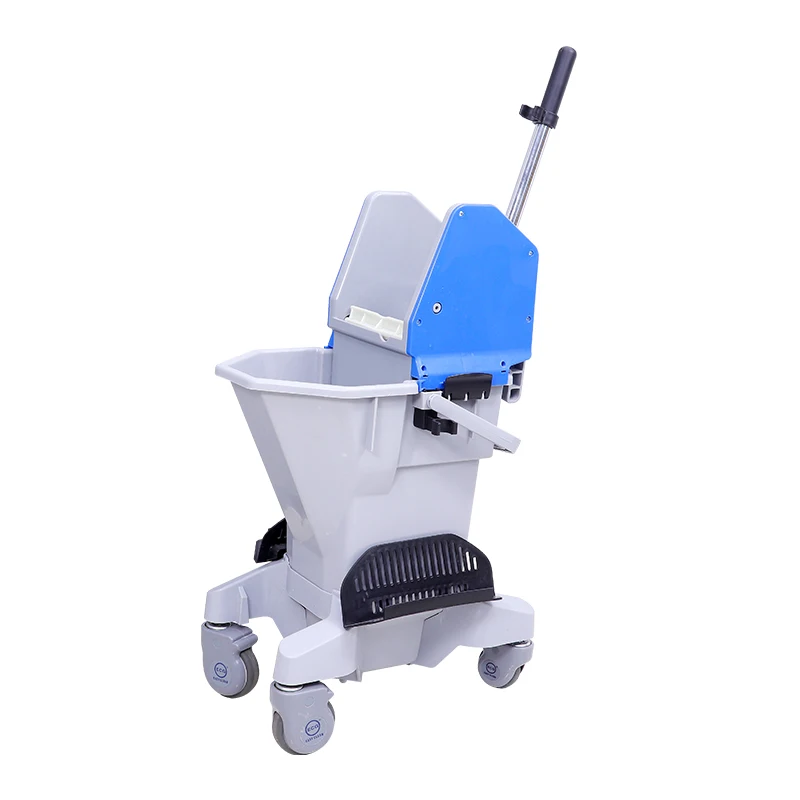 Изысканная прочная пластиковая тележка для чистки с ведром, Оптовая Продажа онлайн