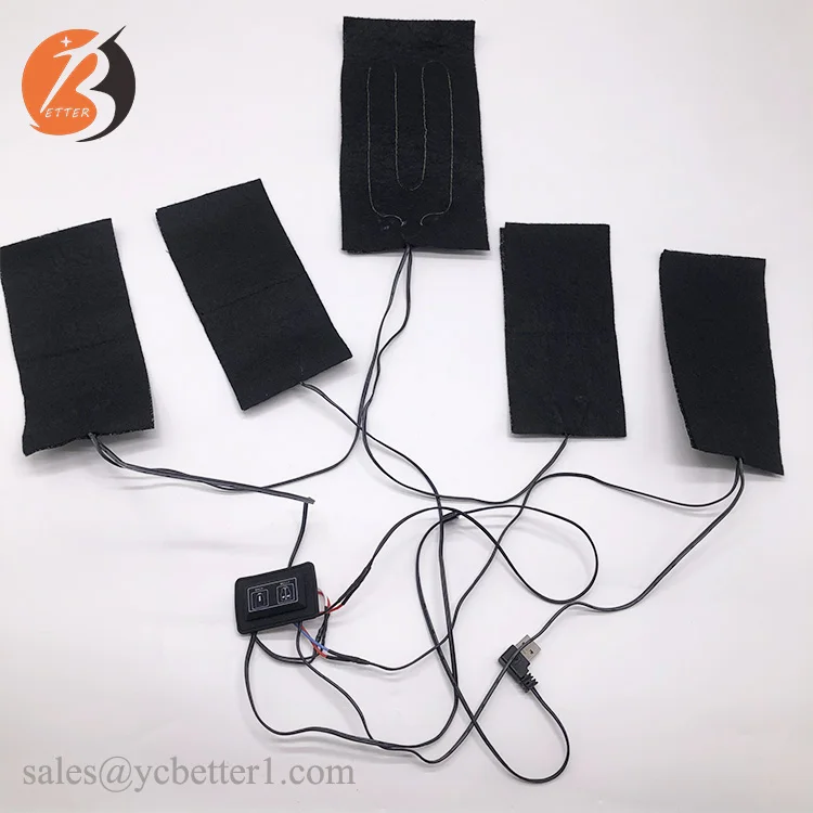 USB-грелка графеновая инфракрасная электрическая для